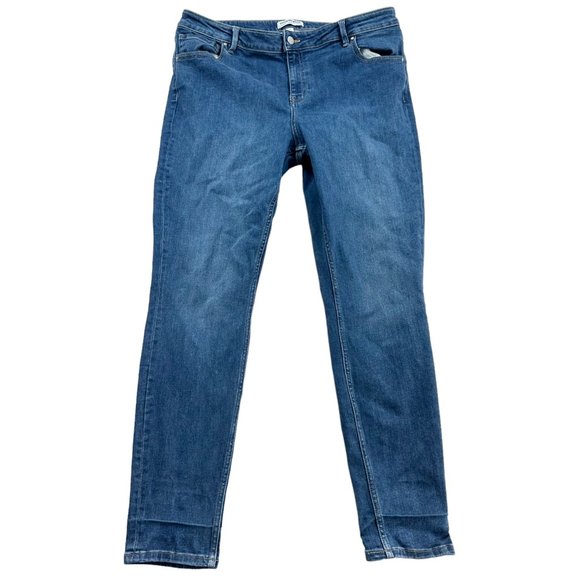 Country Road Denim - Country Road Jeans Womens 16 Blue Denim Stretch Lightweight Outdoors Adult Basic